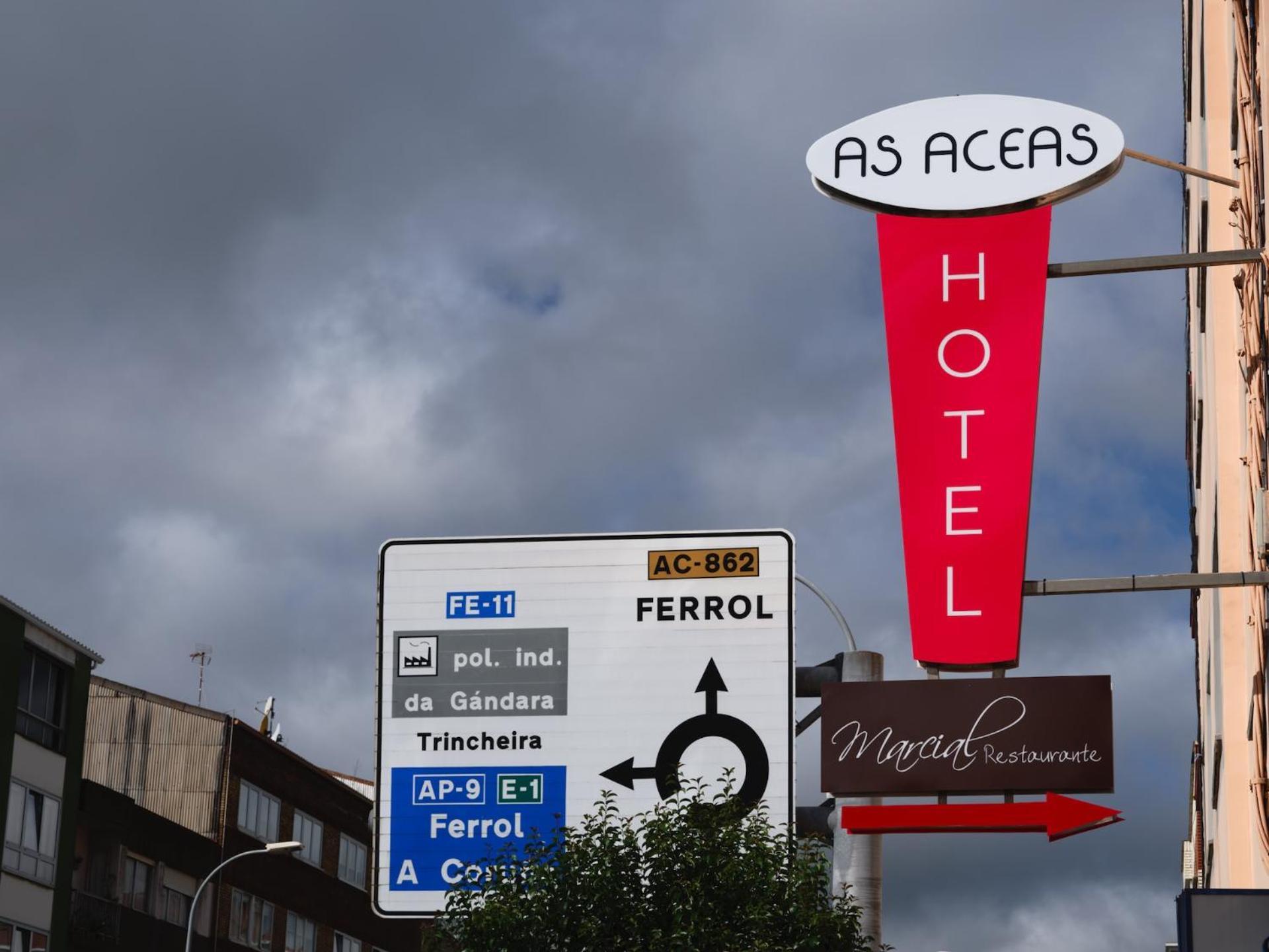 Hotel As Aceas Naron  Exterior photo